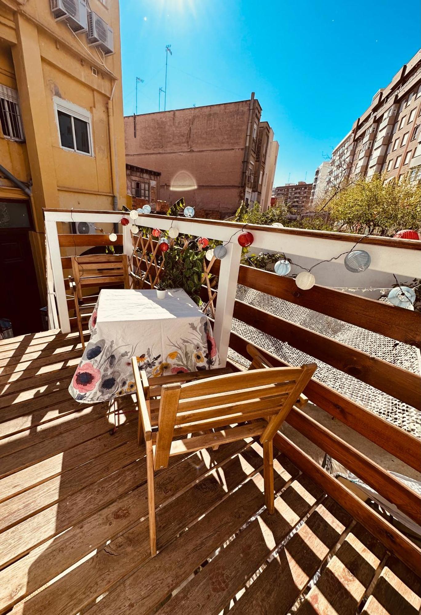 Precioso Apartamento Con A/A En Ruzafa Con Terracita Privada Y Acceso A Un Jardin, Para 2-3 Personas 발렌시아 외부 사진